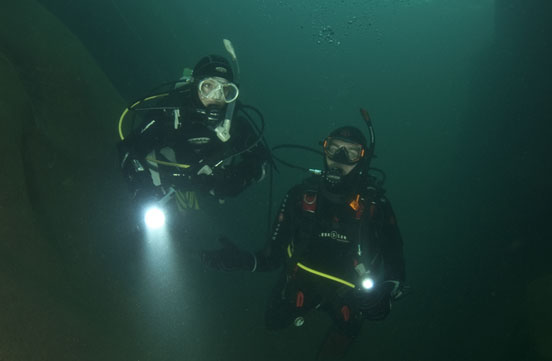 Deep Dive with Lights