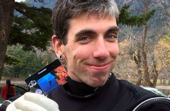 New DiveMaster at the Dive Shop