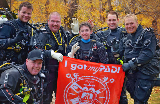 Ready to Dive Dry in Waterton